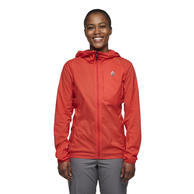 Black Diamond Alpine Start Hoody φούτερ softshell υπερελαφρύ γυναικείο, octane