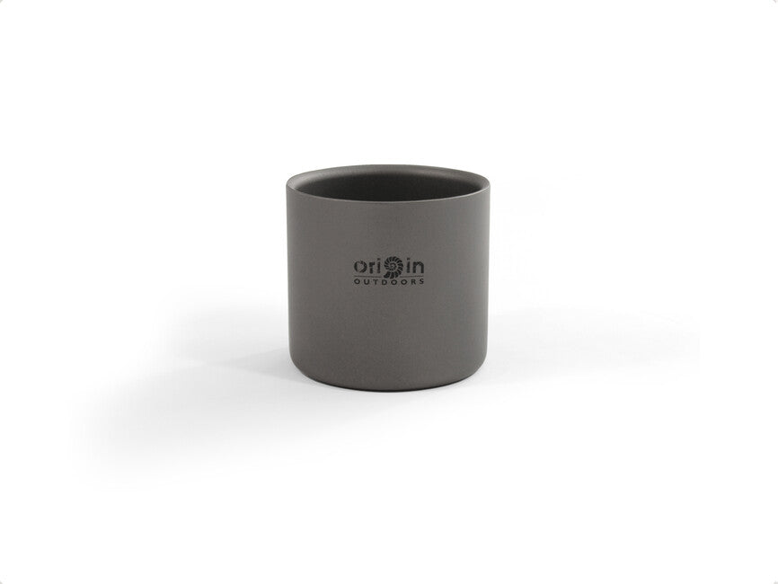 Origin Outdoors Τιτάνιο Θερμό Κύπελλο Espresso, 120 ml