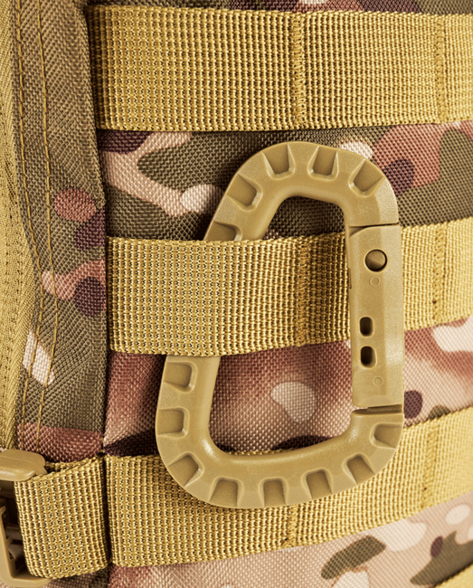 Brandit US Assault Pack Σακίδιο Πλάτης Medium 25L, Tactical Camo