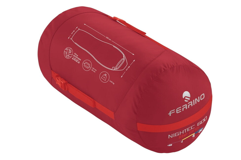 Ferrino Nightec 600 Lite Pro Κόκκινο Υπνόσακος M