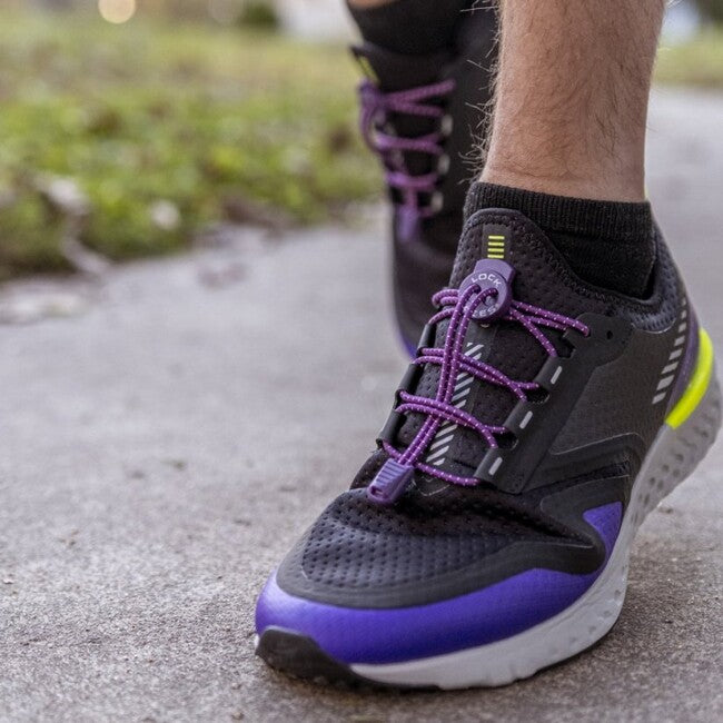 Lock Laces Κορδόνια Παπουτσιών, Μωβ