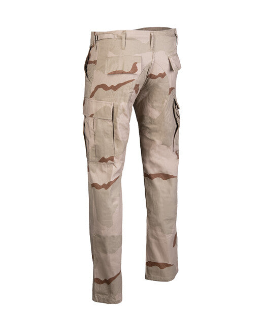 Mil-Tec US BDU SLIM FIT Παντελόνι Πεδίου rip-stop, 3col.desert