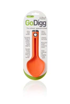 Humangear GoDigg Mini φτυάρι, πορτοκαλί, γκρι