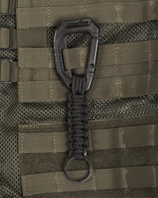 Mil-Tec Καραμπίνα MOLLE με PARACORD, Μαύρο