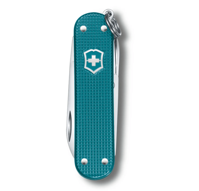 Victorinox Classic Colors Alox Wild Jungle Πολυλειτουργικό Μαχαίρι 58 mm, Τυρκουάζ, 5 Λειτουργίες