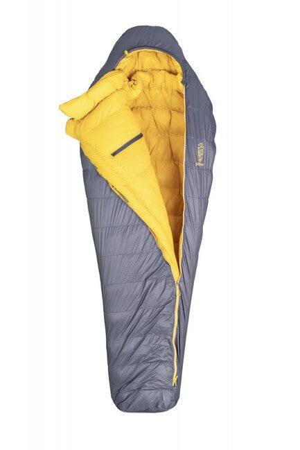 Patizon Dpro 590 Three-Season Sleeping Bag Left, Anthracite/Gold