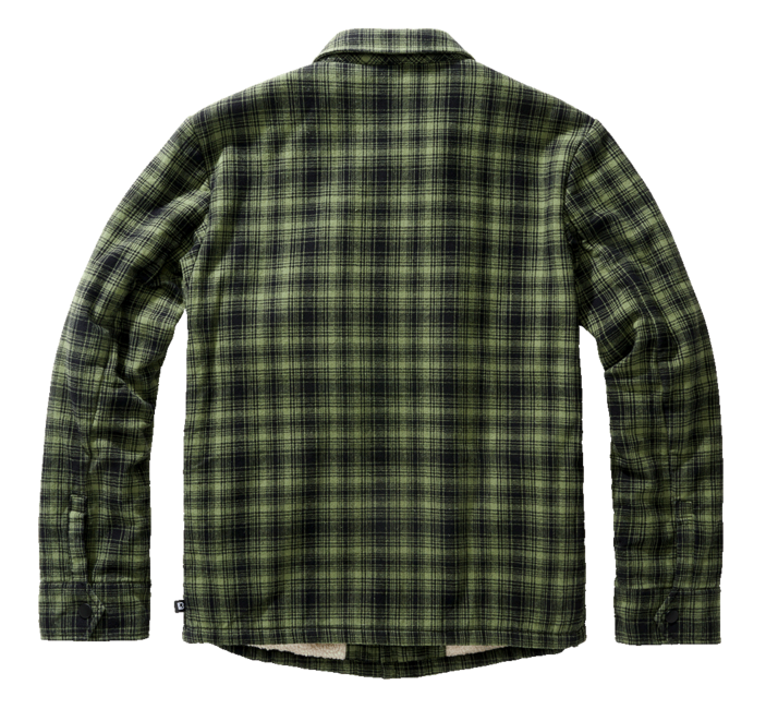 Brandit Classic Sherpa μπουφάν, λαδί-μαύρο