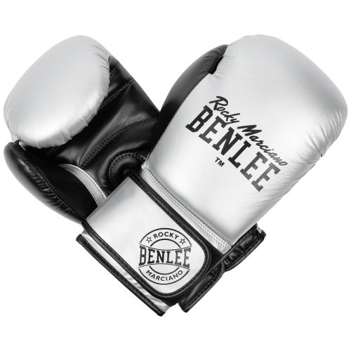 BENLEE Boxerské γάντια CARLOS, ασημί μαύρο