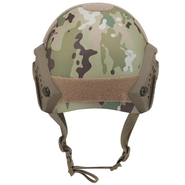 DRAGOWA Tactical Fast MH τακτική κράνος με γυαλιά Charger, Digital Desert (χωρίς πιστοποίηση)