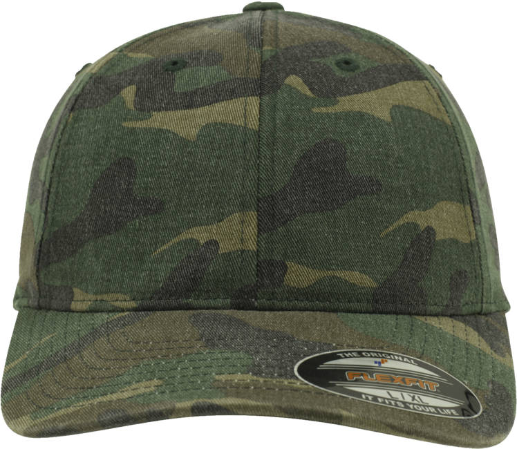 Brandit Flexfit Garment Camo Καπέλο με Επιλογή Πλύσης, Woodland