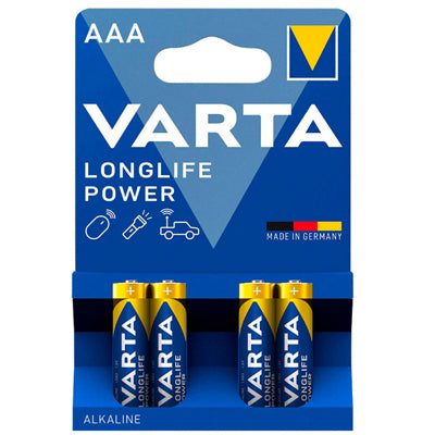 Varta Longlife Power Μπαταρία AAA / Micro, 4 τεμάχια
