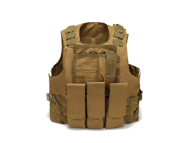 DRAGOWA Heavy Duty Στρατιωτικό Γιλέκο, Coyote