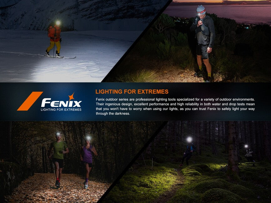 Fenix HL18R-T V2.0 φακός κεφαλής επαναφορτιζόμενος, μαύρο