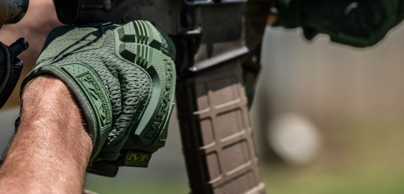 Mechanix M-Pact Γάντια Προστασίας από Κρούσεις, Λαδί