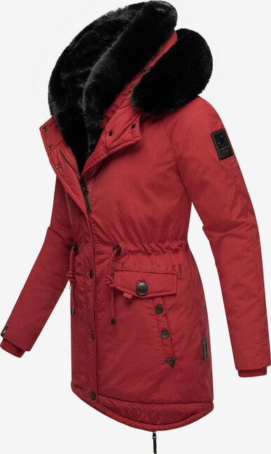 Navahoo Sweety Deluxe parka zimska ženska, temno rdeča