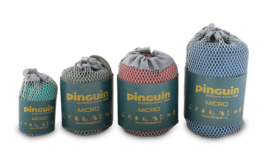 Pinguin Micro Πετσέτα Logo 40 x 40 cm, μπλε