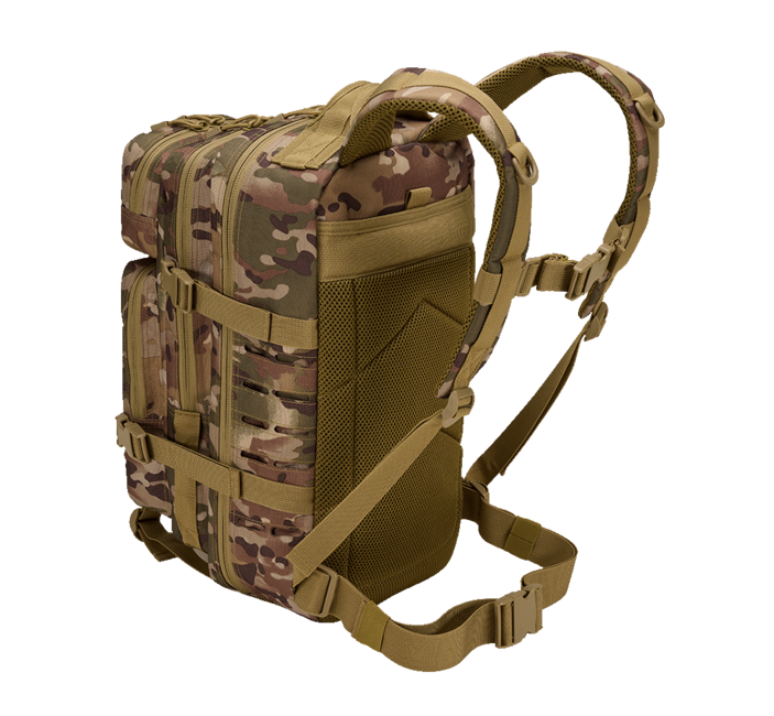 Brandit US Cooper Lasercut Σακίδιο Πλάτης Medium Tactical Camo 25L