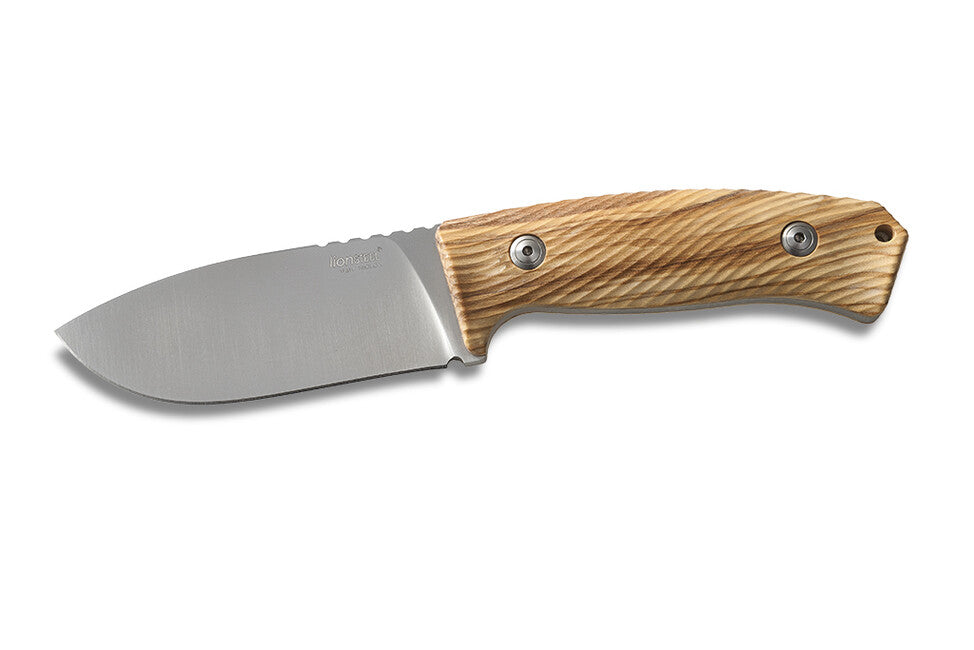 Lionsteel M3 UL Κυνηγετικό μαχαίρι με λαβή από ελιά