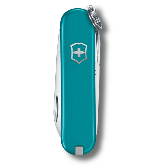 Victorinox Classic SD Colors Mountain Lake Πολυλειτουργικό μαχαίρι, Τυρκουάζ, 7 λειτουργίες, Blister