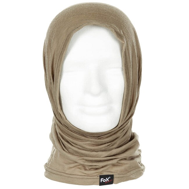 Fox Outdoor Merino Lite Λαιμός, coyote tan