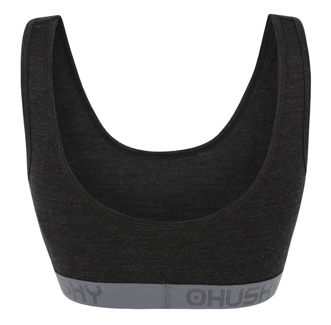 HUSKY Merino Thermal Bra, Black