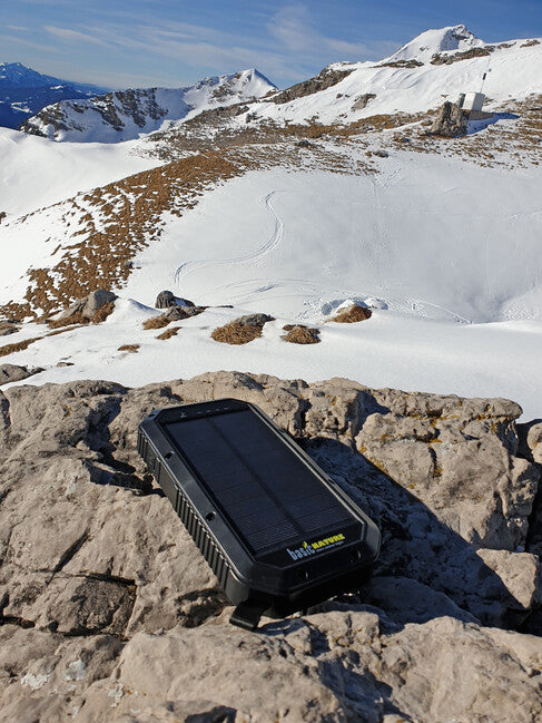 BasicNature Powerbank 20K με Ασύρματη Φόρτιση Qi και Ηλιακό Πάνελ
