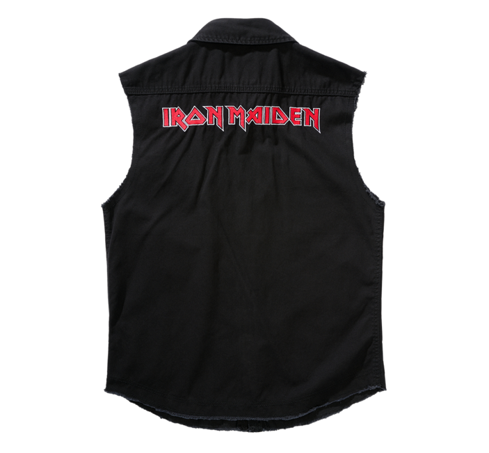 Brandit Iron Maiden NOTB Vintage αμάνικο μπλουζάκι, μαύρο