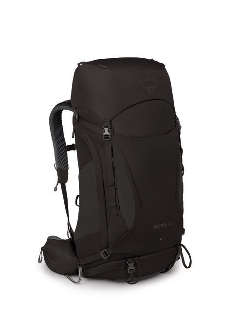 OSPREY KESTREL 48 Σακίδιο πλάτης τουρισμού, Μαύρο
