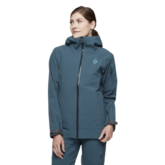 Black Diamond Recon Stretch Ski Shell μπουφάν σκι γυναικείο, azurite