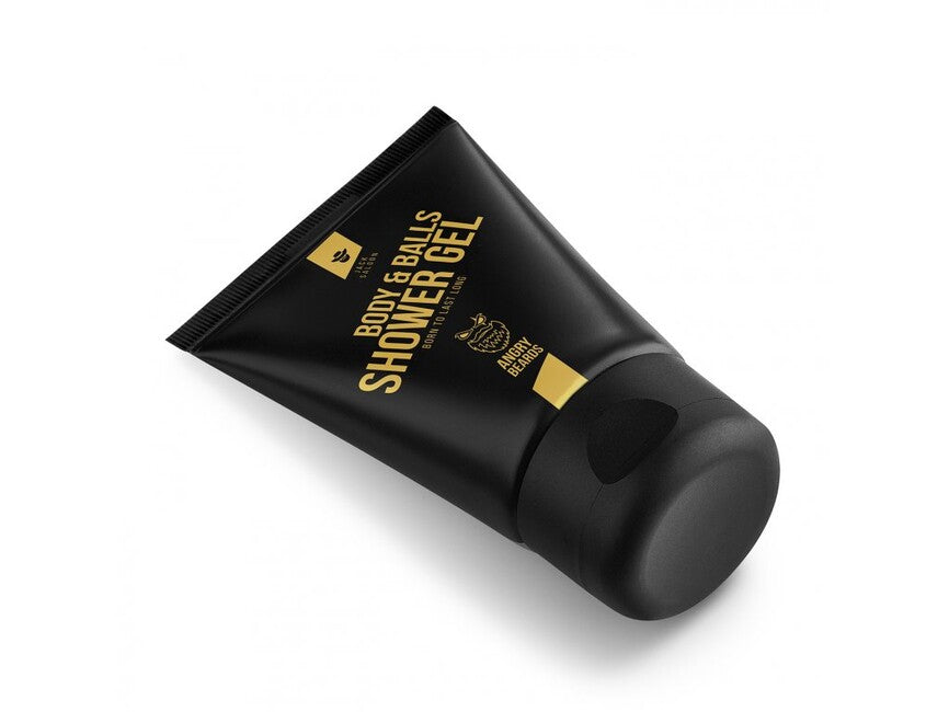 Angry Beards Jack Saloon Gel Ντουσ για Σώμα και Όρχεις, 50 ml