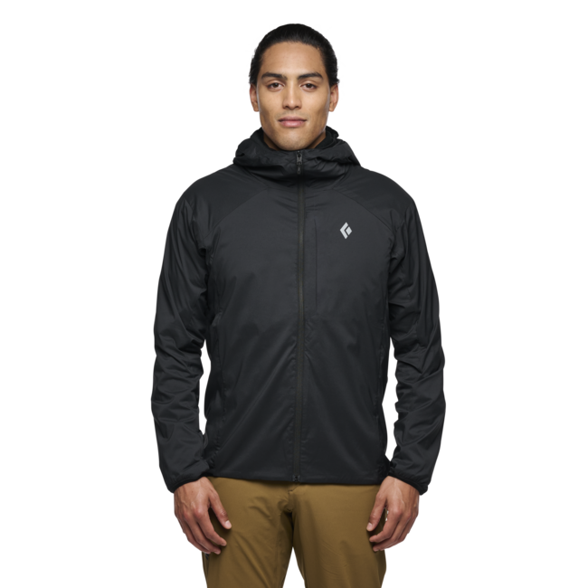 Black Diamond Alpine Start Insulated Hoody μπουφάν softshell ανδρικό, μαύρο