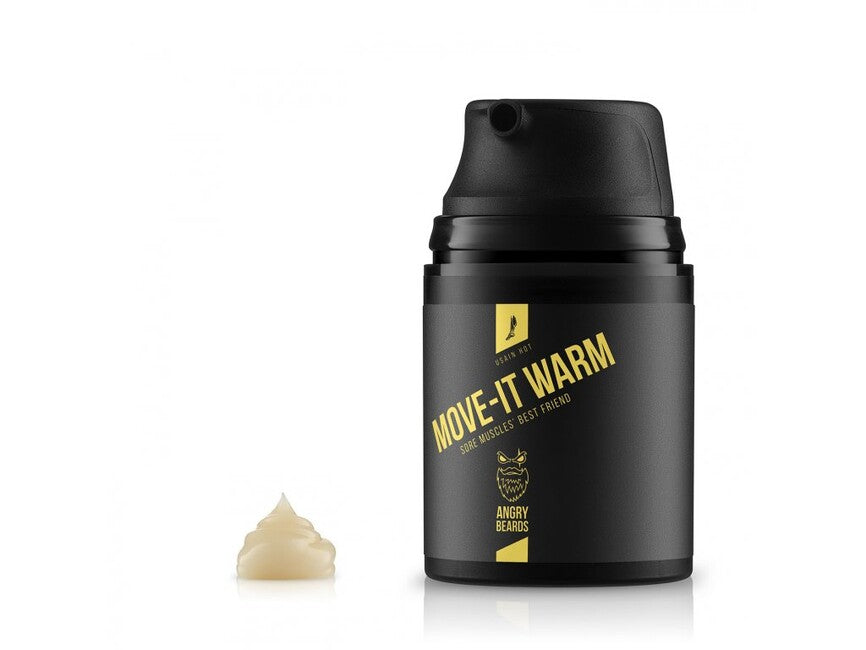 Angry Beards Usain Hot Αθλητικό Θερμαντικό Τζελ, 50 ml