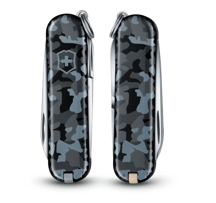 Victorinox Πολυλειτουργικό Μαχαίρι 58mm Navy Blue Camo, 7 Λειτουργίες, Μπλε Καmuflaj, Blister