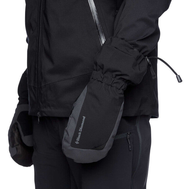 Black Diamond Glissade Mitts χειμερινά γάντια, μαύρο