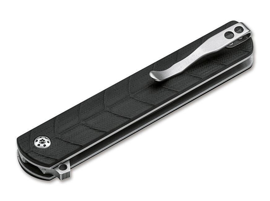 BÖKER® Legion Τσέπης Μαχαίρι 8,7 cm, Μαύρο, G10