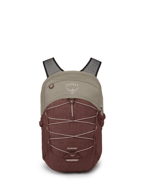OSPREY Quasar 28 σακίδιο πλάτης αστικό, sawdust tan/raisin red