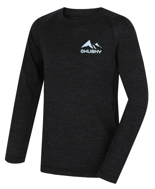 HUSKY Merbo Σετ θερμικών ρούχων Merino, μαύρο