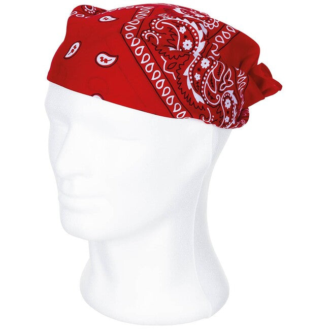 MFH Μαντήλι βαμβακερό, κόκκινο-λευκό, περ. 55 x 55 cm