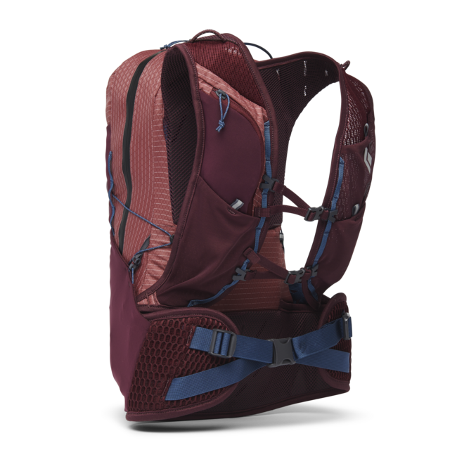 Black Diamond Pursuit 15 σακίδιο πλάτης πεζοπορίας γυναικείο, cherrywood-ink blue
