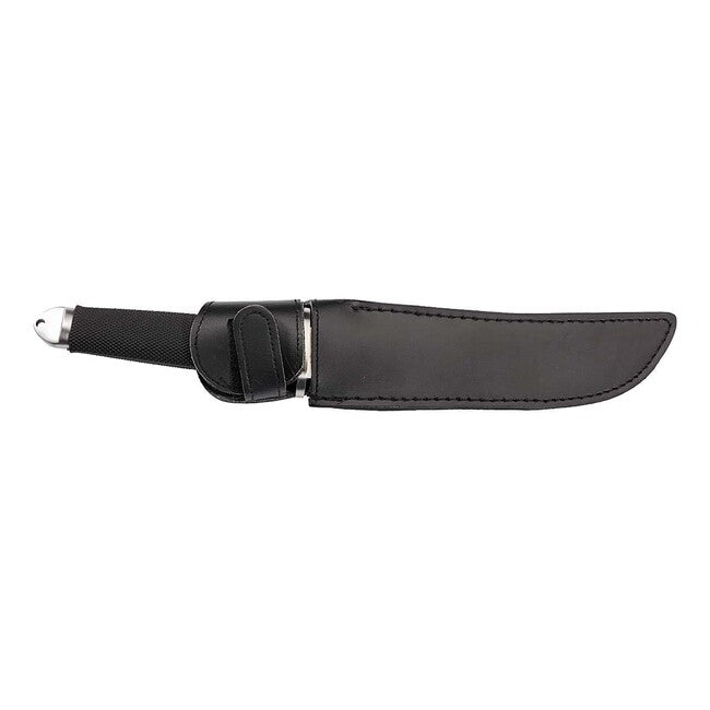 Herbertz Μαχαίρι Ζώνης Tanto, Λαστιχωμένο Μαύρο, 18cm