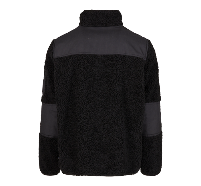 Brandit Ramble Μπουφάν Fleece Ανδρικό Teddyfleece, Μαύρο