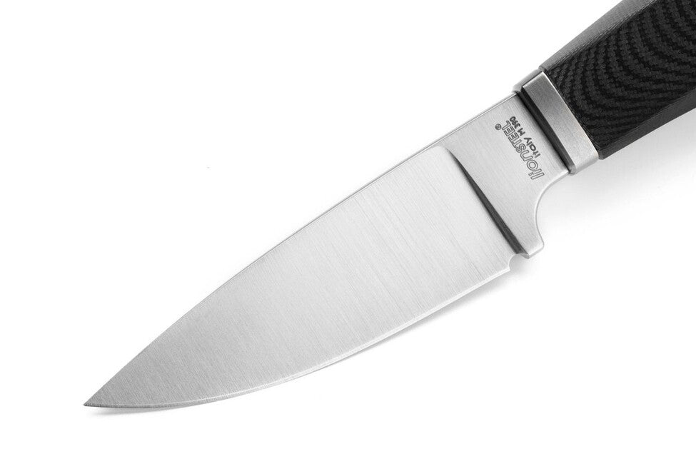 Lionsteel WILLY WL1 Μαχαίρι με Σταθερή Λάμα και Λαβή από Μαύρο G10 GBK