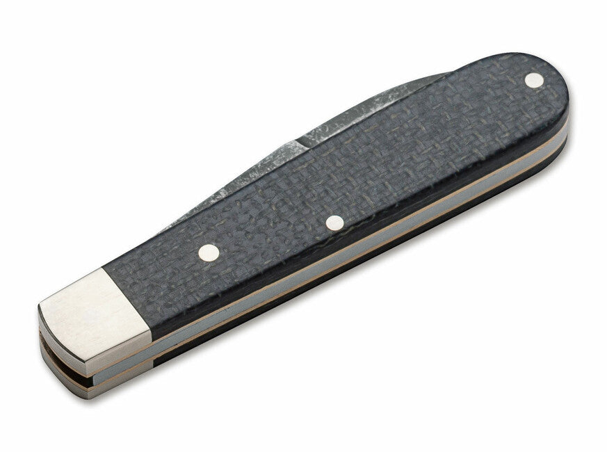 BÖKER® Barlow Prime Τσέπης Μαχαίρι Jute 7 cm, Μαύρη Micarta