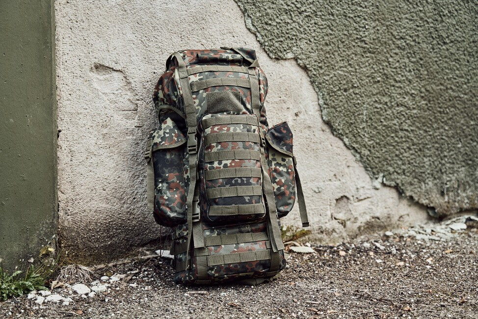 Brandit Kampfrucksack Σακίδιο Πλάτης Tactical Molle, χακί, 65l