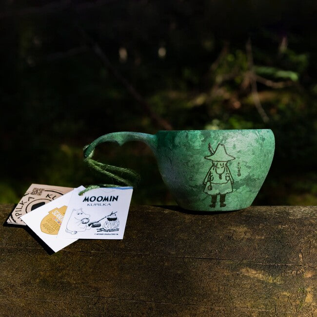 KUPILKA 37 Snufkin παιδικό μεγάλο κούπα, πράσινο
