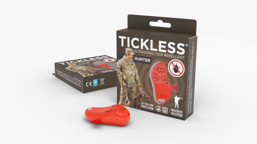 Tickless Hunter Υπερηχητικό Απωθητικό κατά των Κροτώνων, Πορτοκαλί