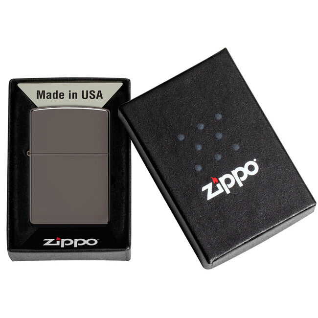 Zippo Αναπτήρας Βενζίνης, Black Ice