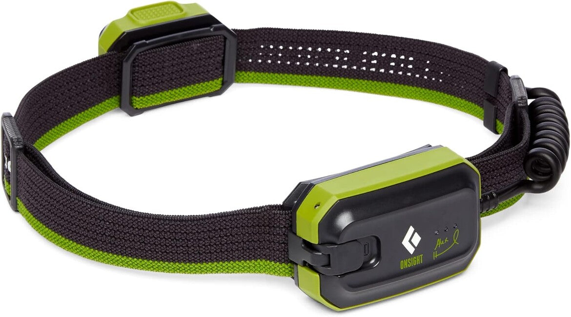 Black Diamond Onsight 375 φακός κεφαλής Honnold Edtn, πράσινο