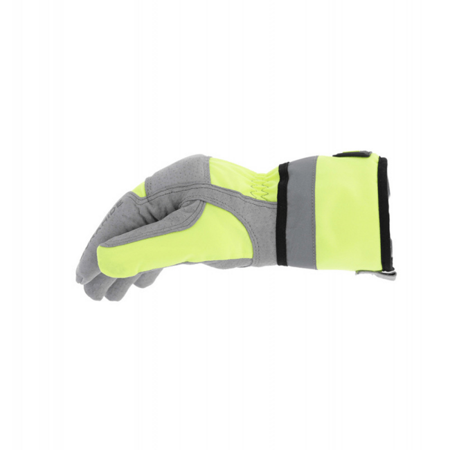 Mechanix ColdWork Gauntlet Δερμάτινα Γάντια Hi-Viz, κίτρινο
