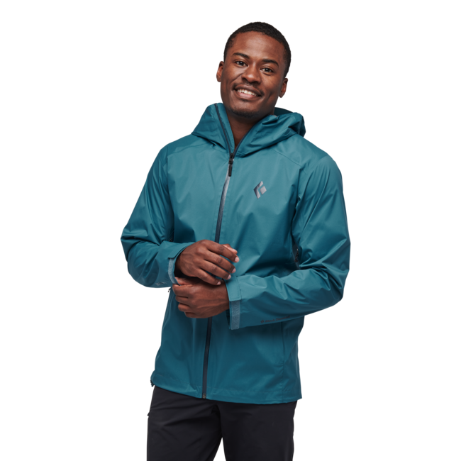 Black Diamond Stormline Stretch Rain Shell αδιάβροχο μπουφάν ανδρικό, creek blue